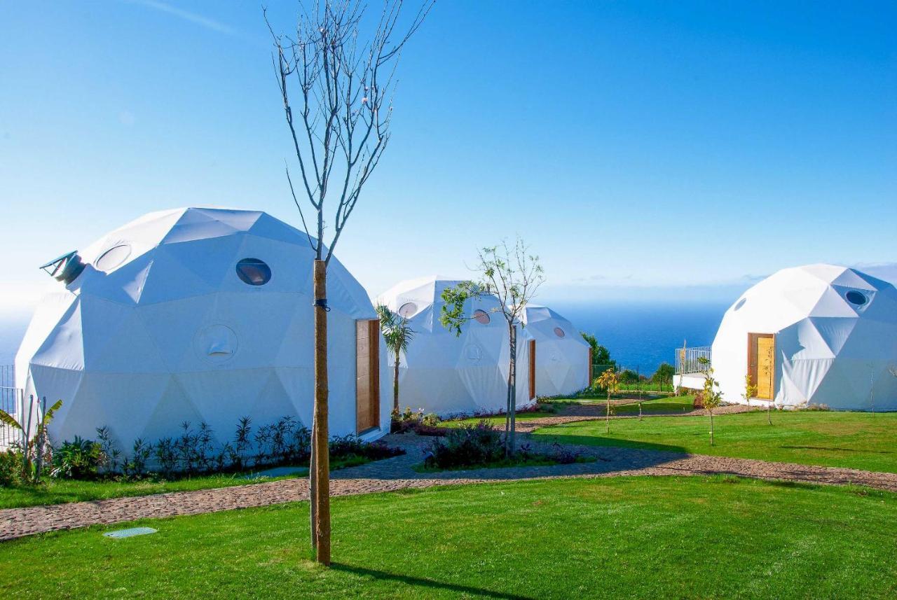 VI Naturae Glamping Faja da Ovelha Bagian luar foto