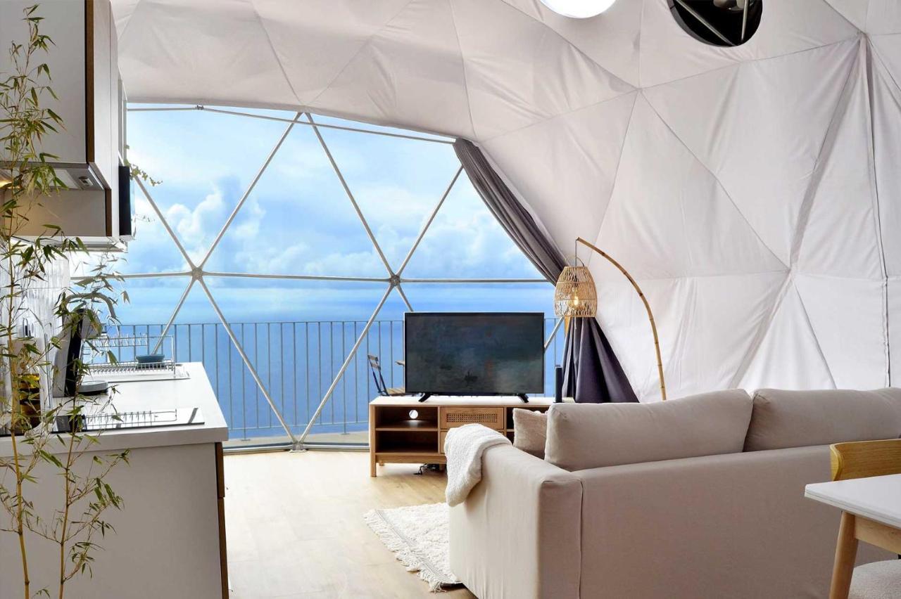 VI Naturae Glamping Faja da Ovelha Bagian luar foto