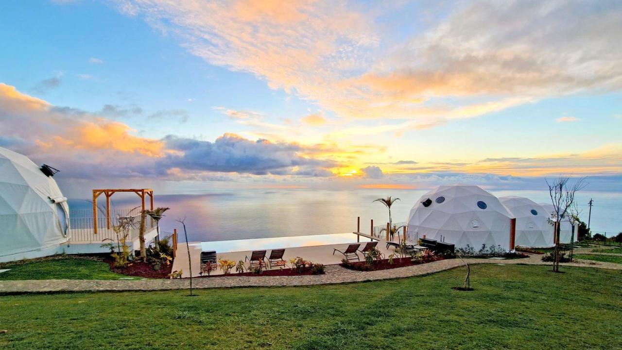 VI Naturae Glamping Faja da Ovelha Bagian luar foto