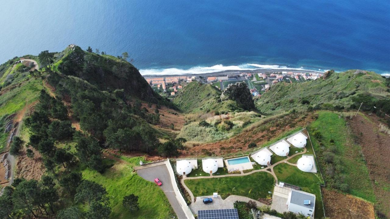 VI Naturae Glamping Faja da Ovelha Bagian luar foto
