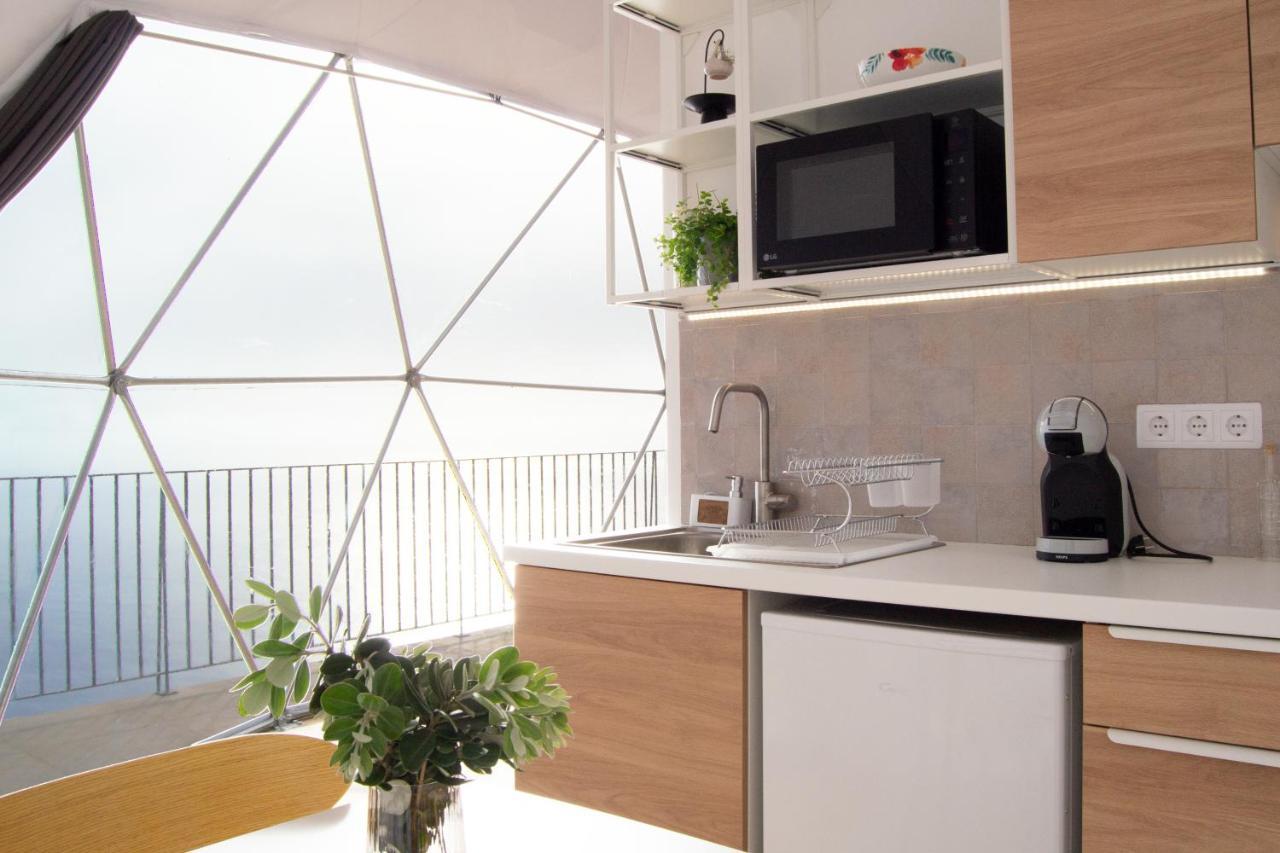VI Naturae Glamping Faja da Ovelha Bagian luar foto