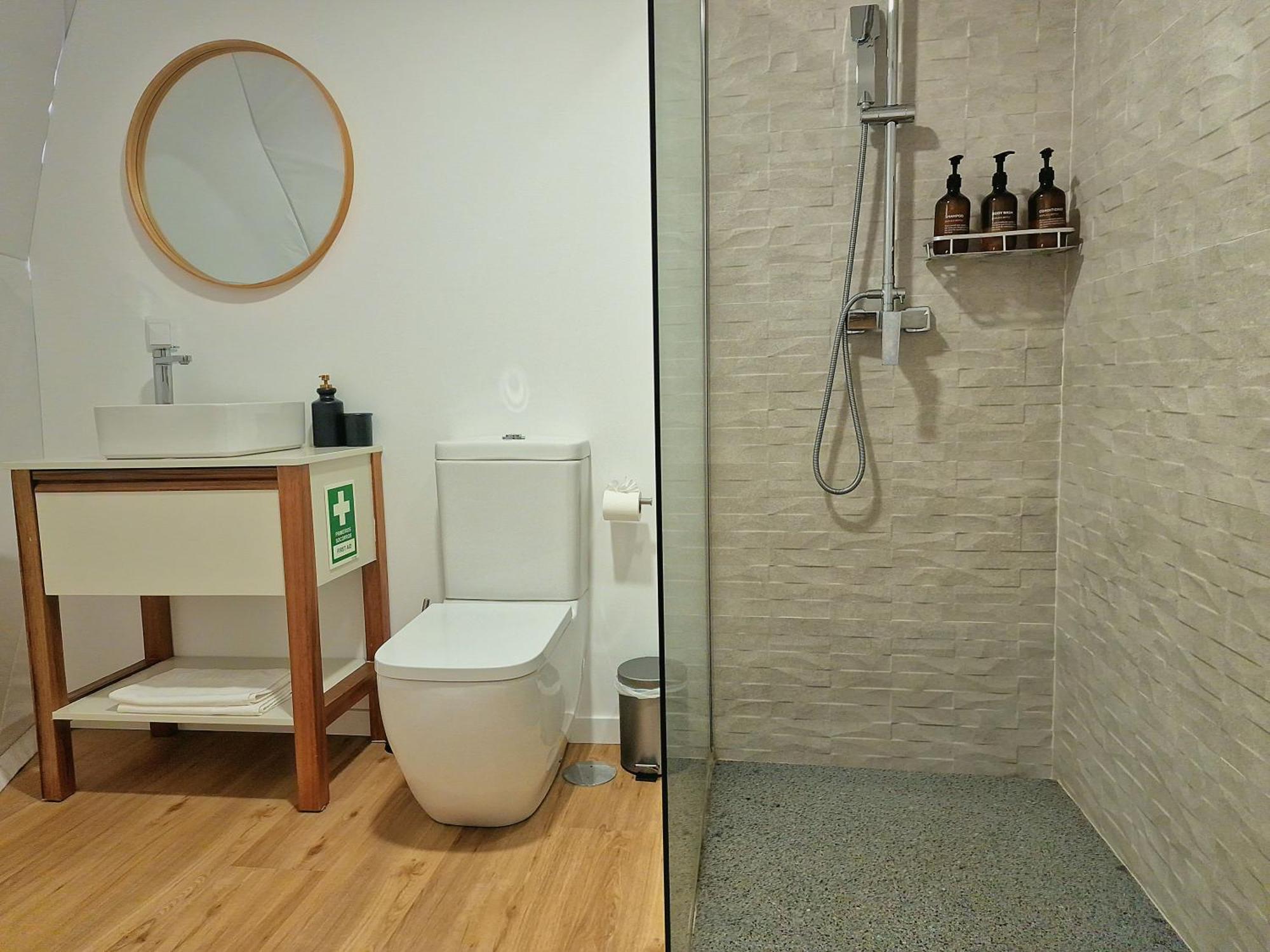 VI Naturae Glamping Faja da Ovelha Bagian luar foto