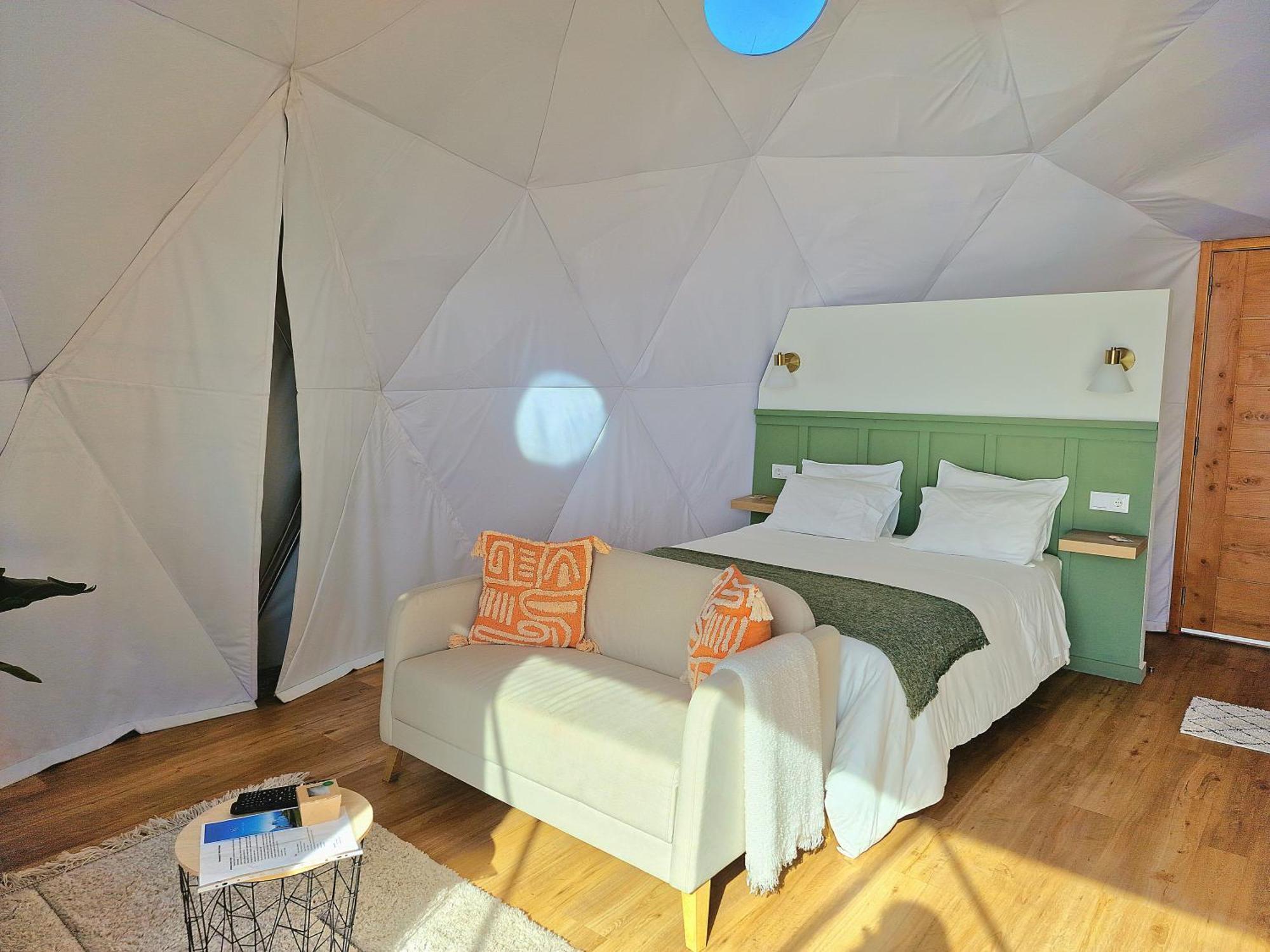 VI Naturae Glamping Faja da Ovelha Bagian luar foto