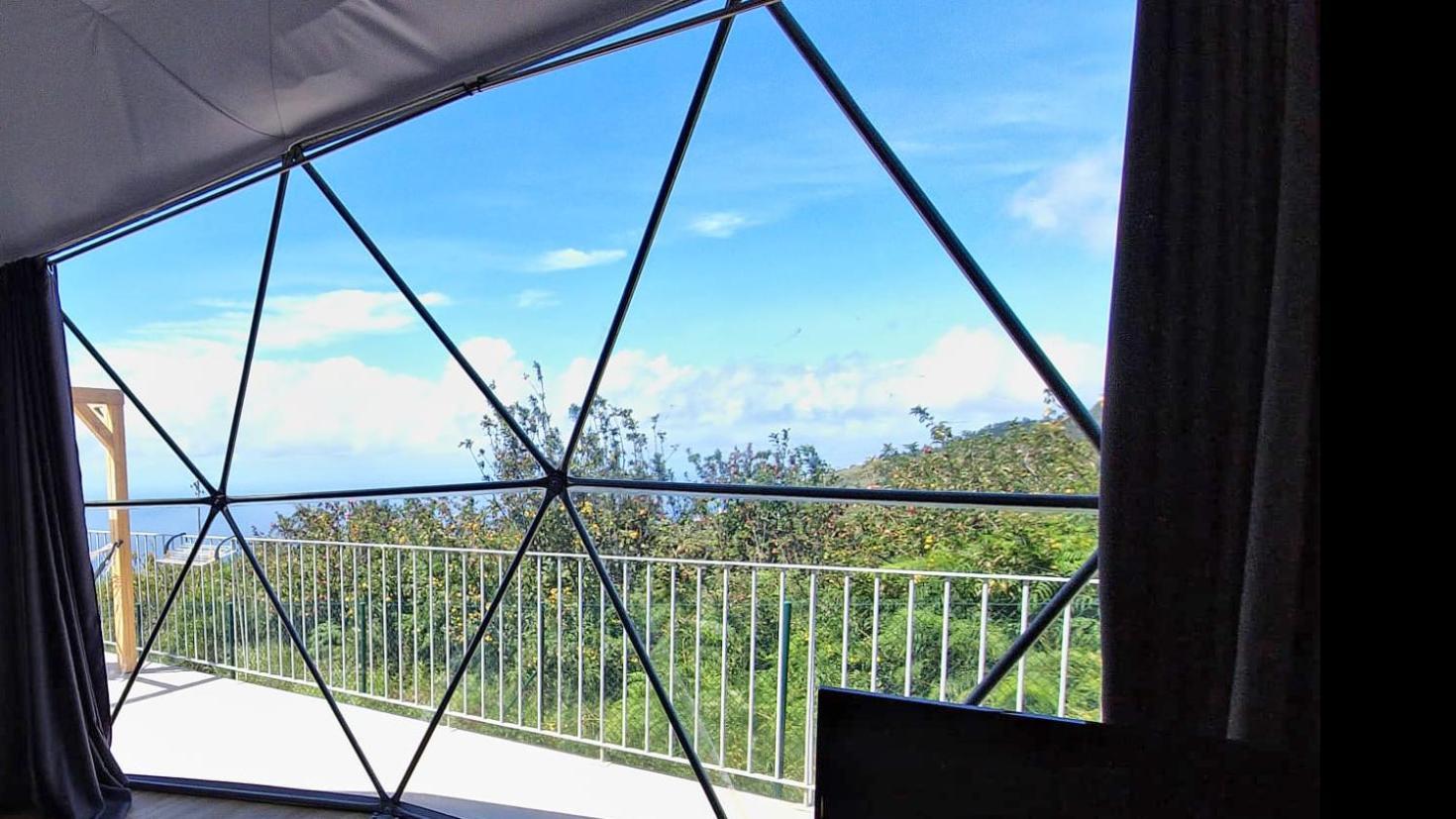 VI Naturae Glamping Faja da Ovelha Bagian luar foto