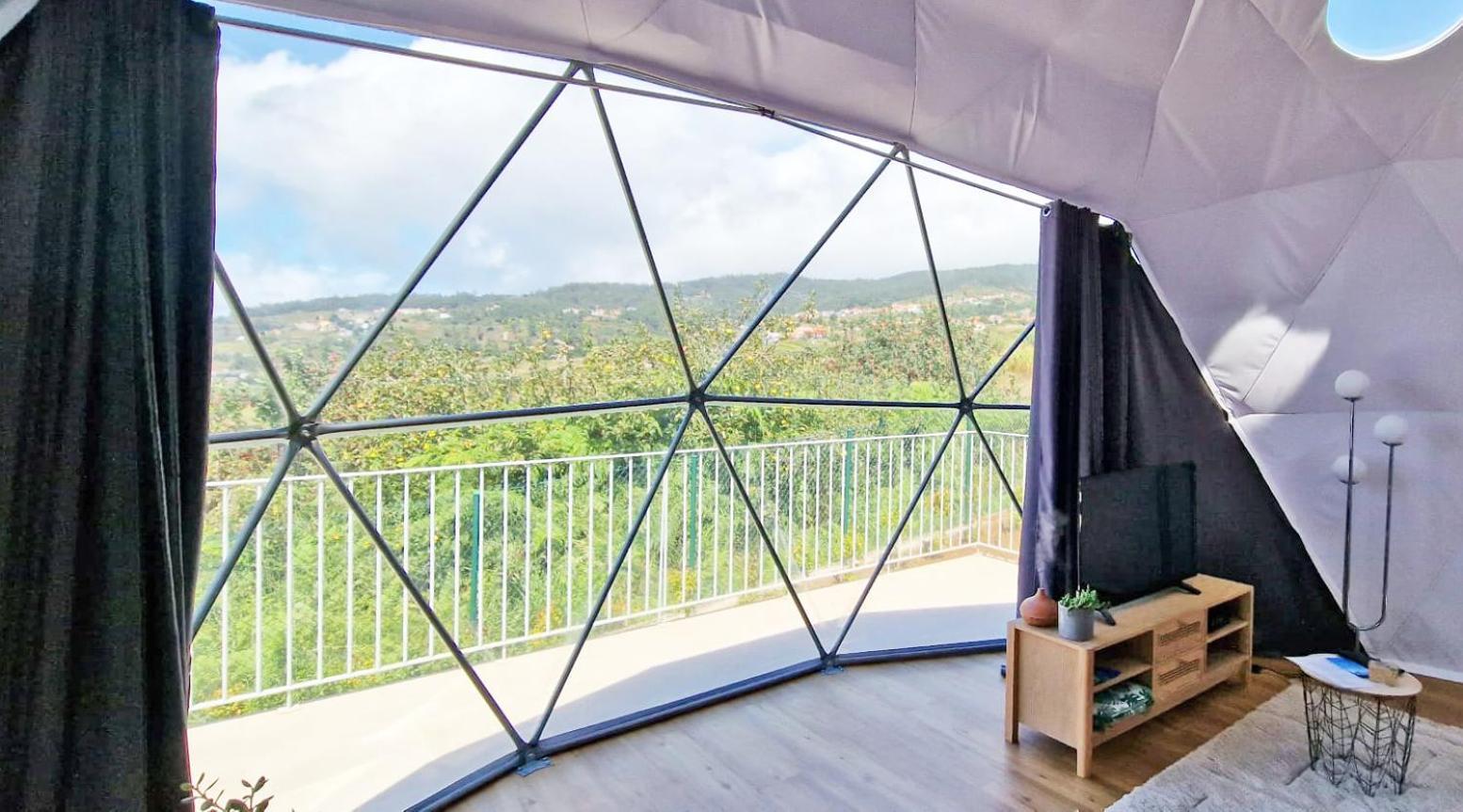 VI Naturae Glamping Faja da Ovelha Bagian luar foto